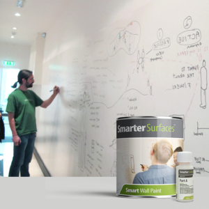 Smart Whiteboard bijela boja za zid - 'piši-briši' upotreba u uredu